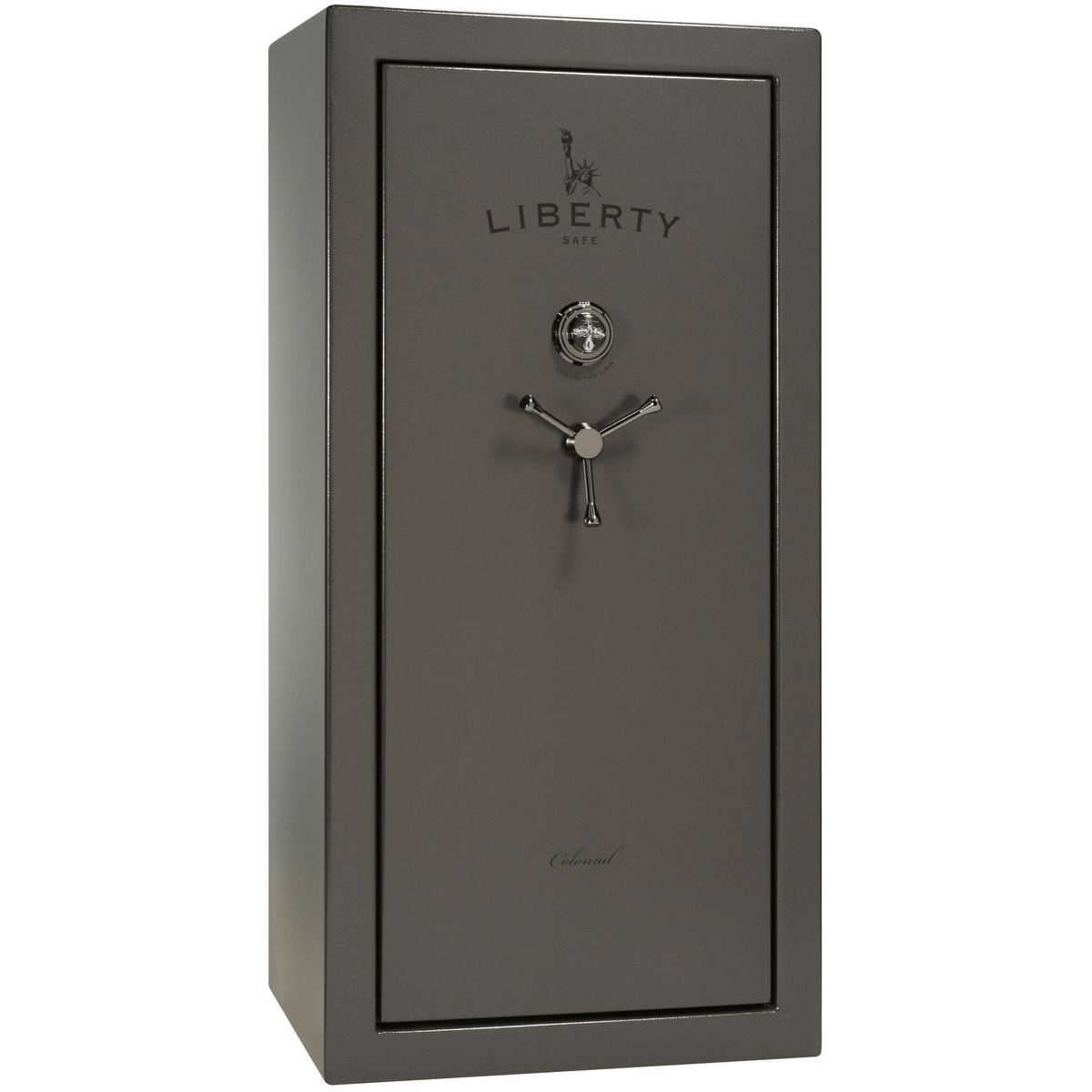 Colonial Series | Level 4 Security | 75 Minute Fire Protection | 23 | DIMENSIONS: 60.5&quot;(H) X 30&quot;(W) X 22&quot;(D*) | Gray Marble  | Mechanical Lock