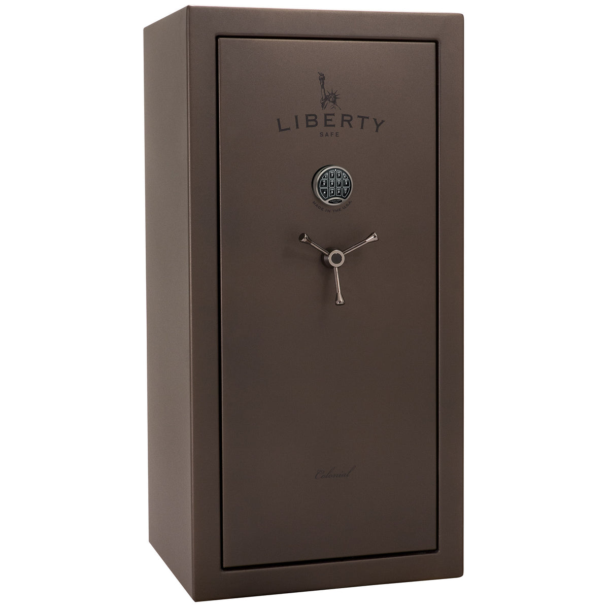 Colonial Series | Level 4 Security | 75 Minute Fire Protection | 23 PRO FLEX | DIMENSIONS: 60.5&quot;(H) X 30&quot;(W) X 22&quot;(D*) | Bronze Textured | Electronic Lock - Closed