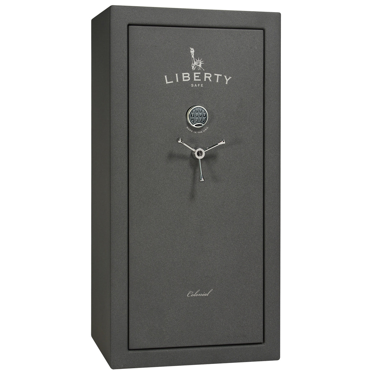 Colonial Series | Level 4 Security | 75 Minute Fire Protection | 23 PRO FLEX | DIMENSIONS: 60.5&quot;(H) X 30&quot;(W) X 22&quot;(D*) | Granite Textured | Electronic Lock - Closed