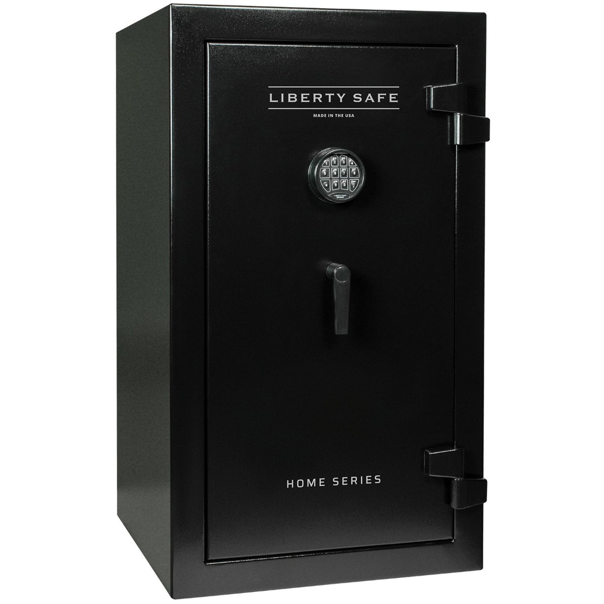 Home Series | 12 | Level 1 Security | 60 Minute Fire Protection | Dimensions: 42.25&quot;(H) x 24.25&quot;(W) x 20&quot;(D) | Textured Black - Closed Door