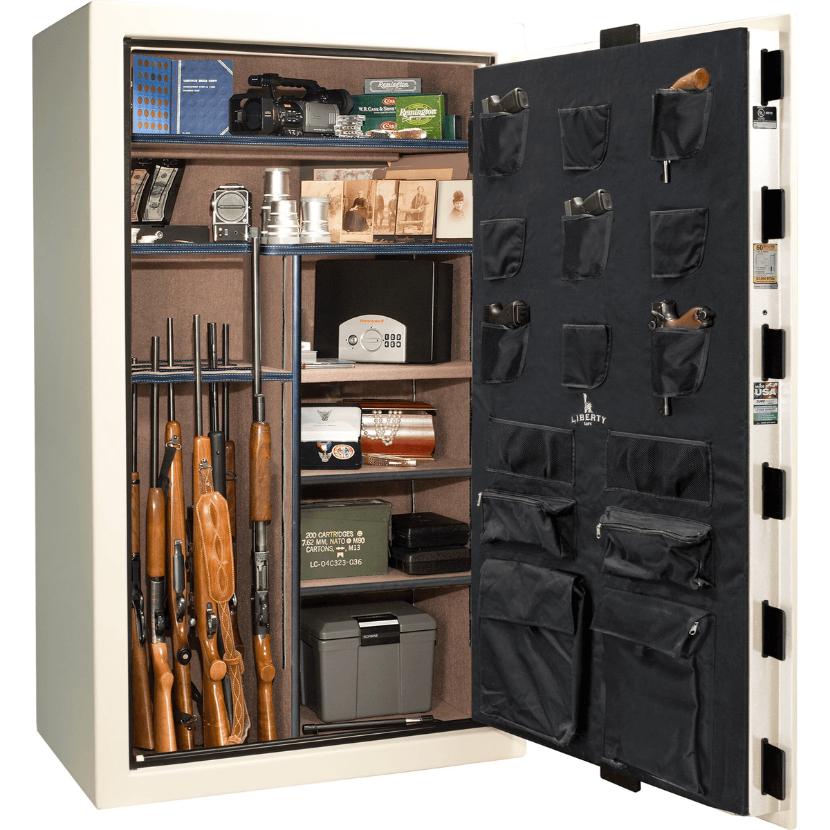Colonial 50 | Limited Edition | White Flag | Level 4 Security | 75 Minute Fire Protection